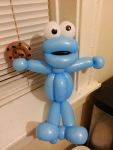 Balloon Cookie Monster